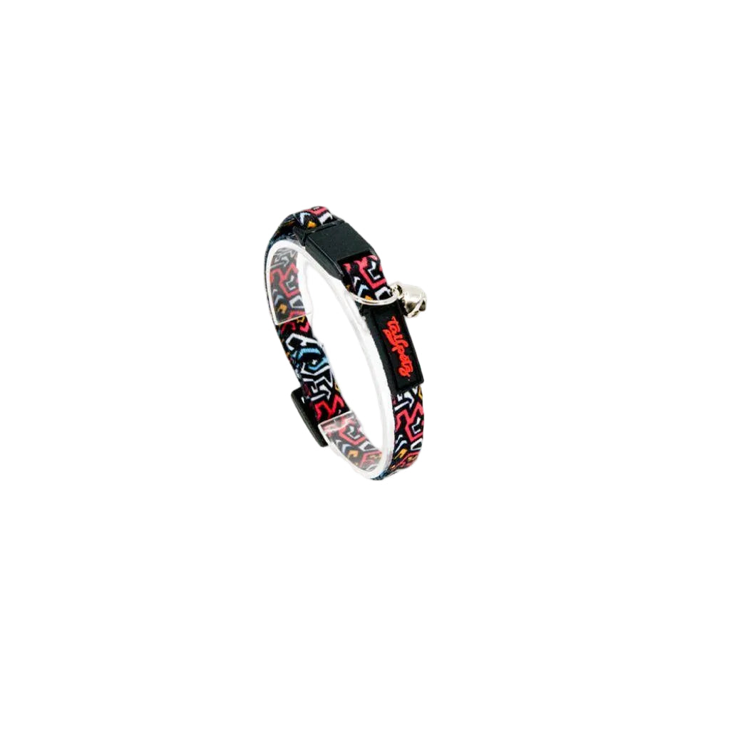 Cat Collar Easy & Safety Lock Graffıtı