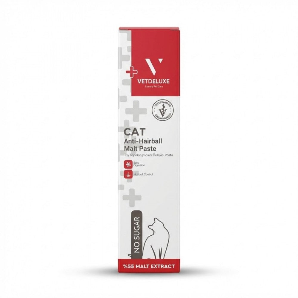 Vetdeluxe Antihairball Malt Paste 100 Gr