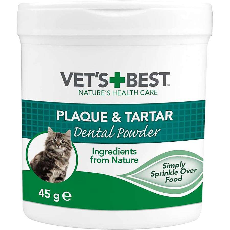 Vet's Best Kediler İçin Ağız Bakım Tozu