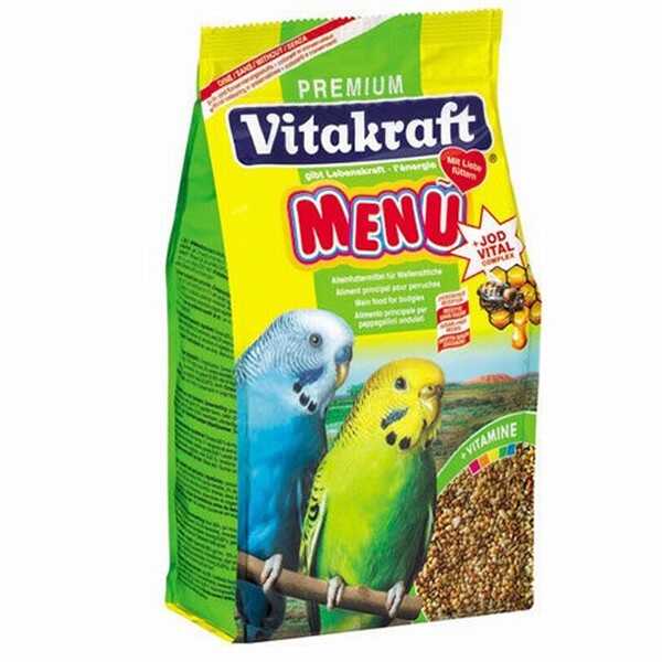 Vitakraft Menü Muhabbet Kuşu Yemi 500 Gram