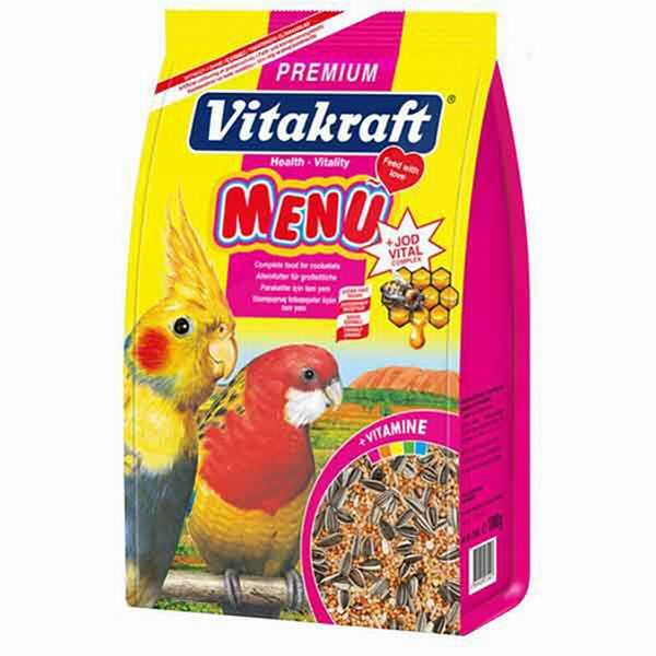 Vitakraft Menu Paraket Yemi 1000 Gr