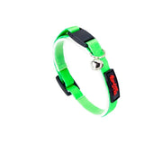 Cat Collar Easy & Safety Lock Green