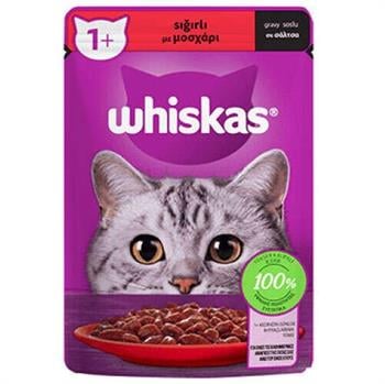Whiskas Pouch Biftek 85 Gr