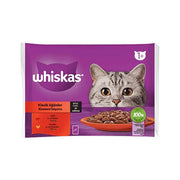 Whiskas Etli Pouch 4'lü 85 Gr X 4